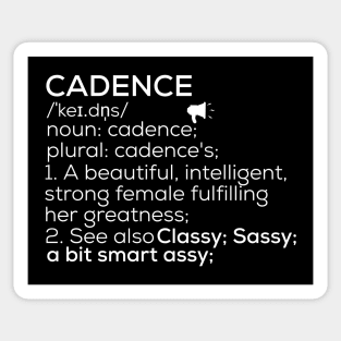 Cadence Name Cadence Definition Cadence Female Name Cadence Meaning Sticker